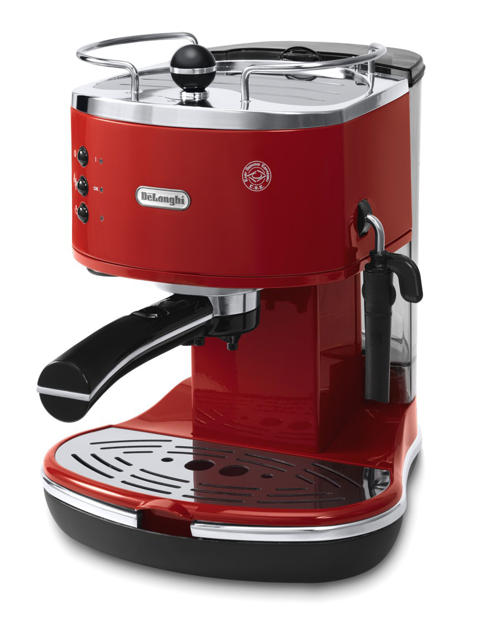 Delonghi Icona Espresso Machine in Red