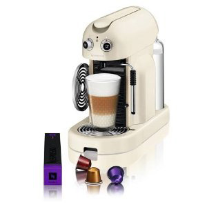 Nespresso Maestria capsule espresso machine in White
