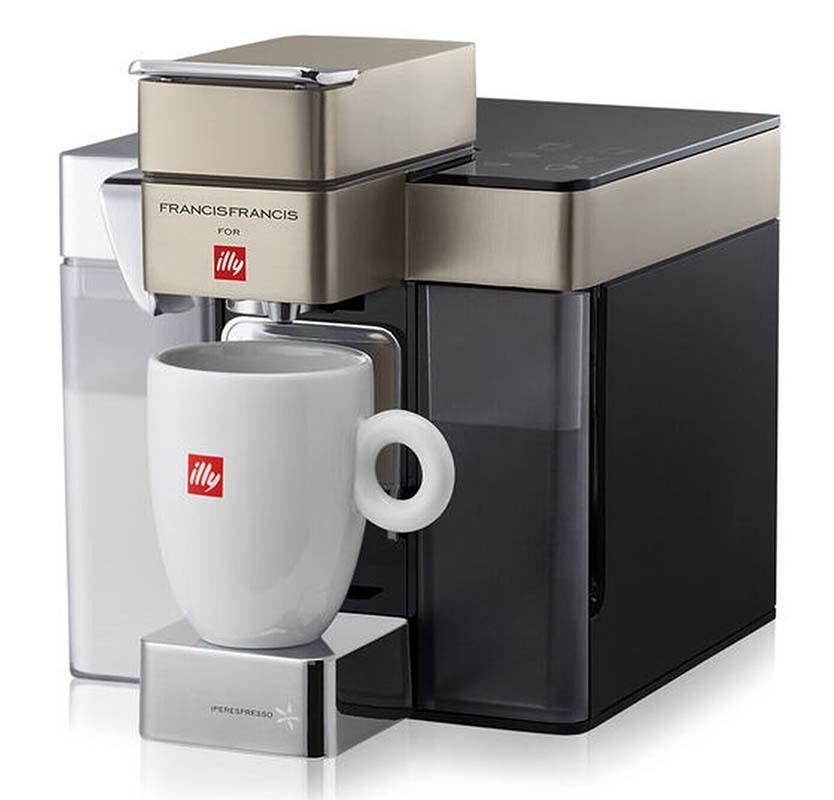 illy Francis Francis Y5 Milk illy Y5 Espresso Maker 1st in Coffee