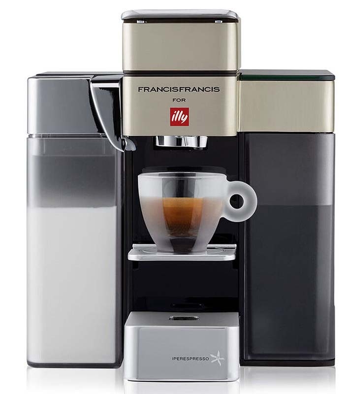 illy Francis Francis Y5 Milk illy Y5 Espresso Maker 1st in Coffee