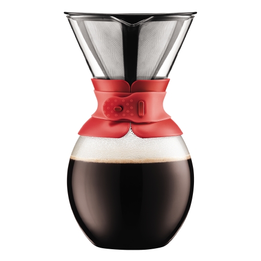 Bodum 12 cup pour over coffee maker with cups