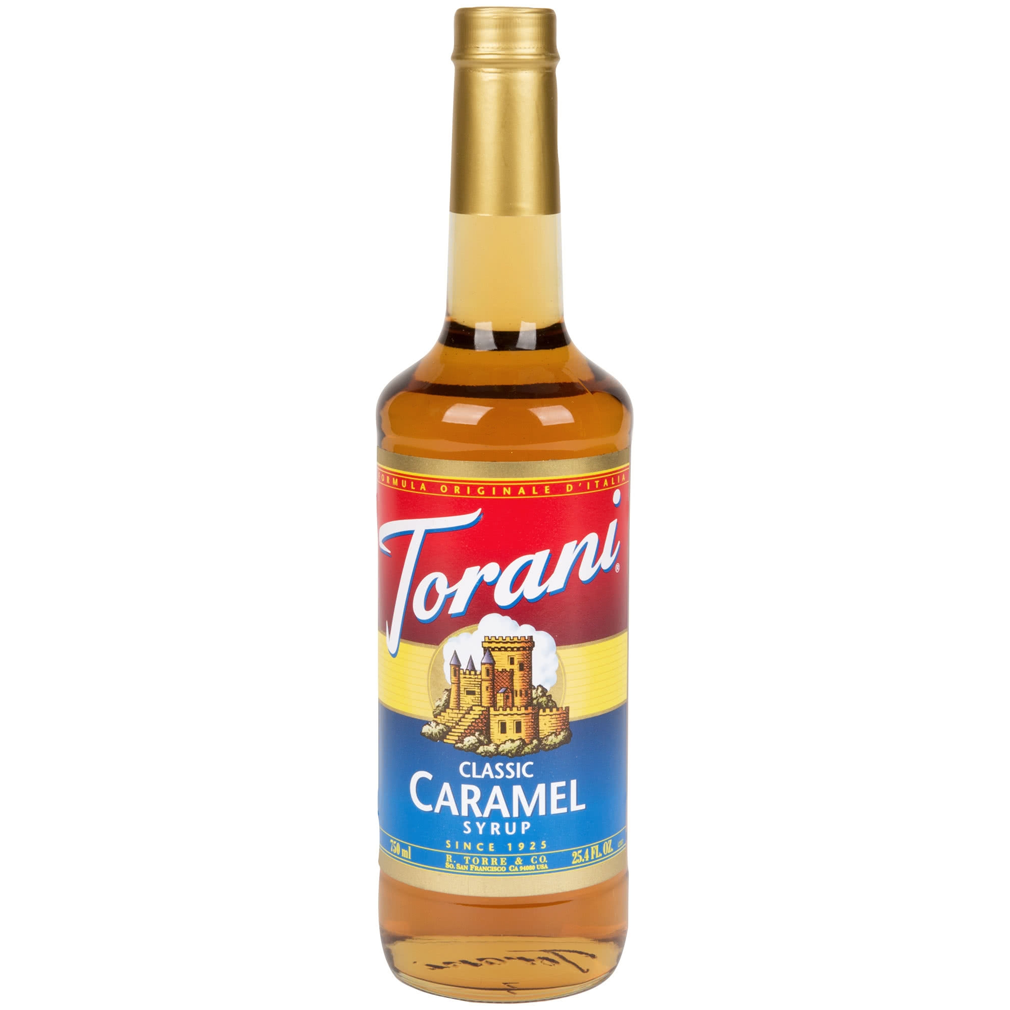 Torani Classic Caramel Syrup 750 mL Torani Caramel Sauce