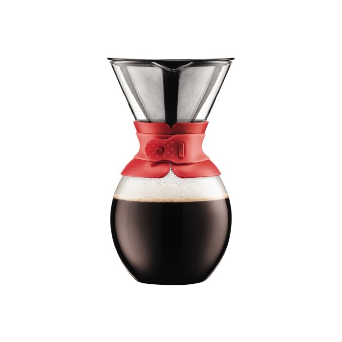 Bodum 12 cup pour over coffee maker with cups