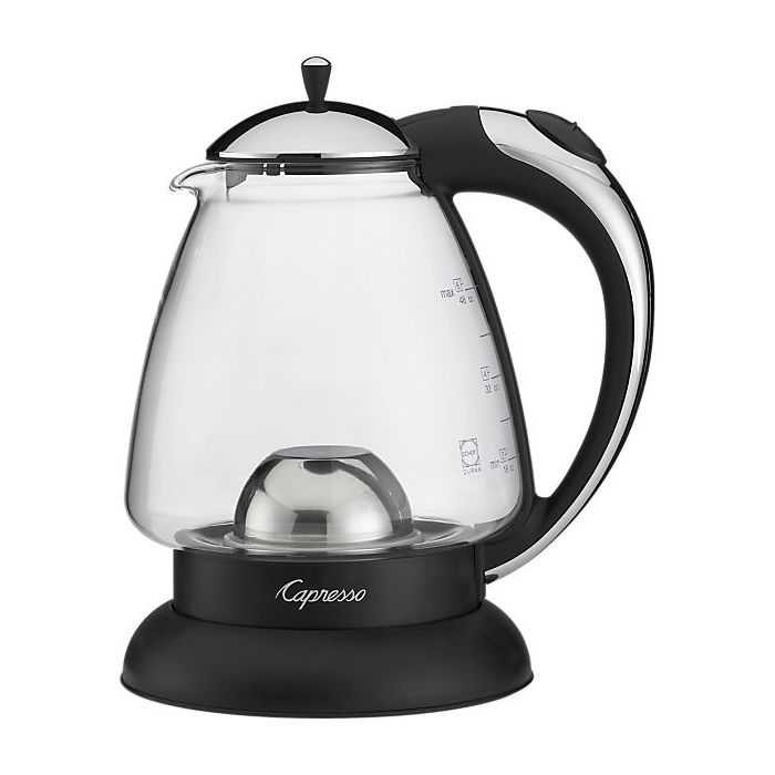 Capresso H20 Water Kettle Plus Glass 1st in Coffee