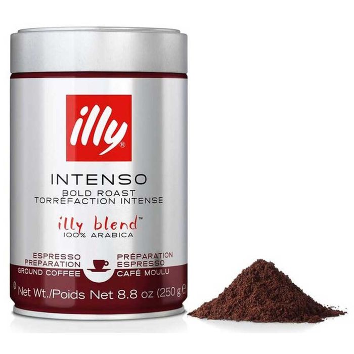 illy Dark Roast, Fine Grind Espresso Coffee