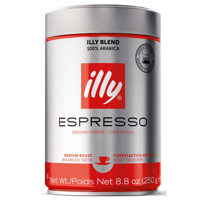 Illy Espresso Fine Grind Illy Coffee Medium Roast