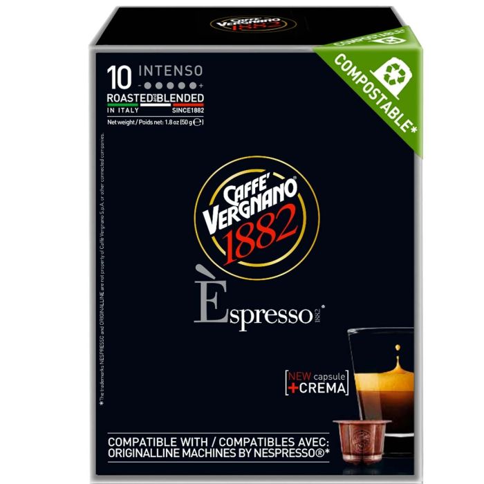 Caffe Vergnano Intenso Nespresso Compatible Capsules