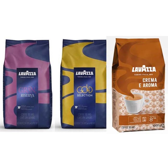 Lavazza Espresso Coffee Bean sampler Premium espresso blends