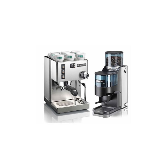Rancilio Espresso Machine \u0026 Rocky 