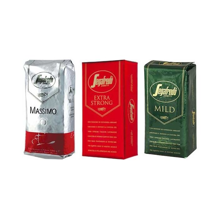 Segafredo Whole Bean Espresso Sampler Espresso Coffee Sampler