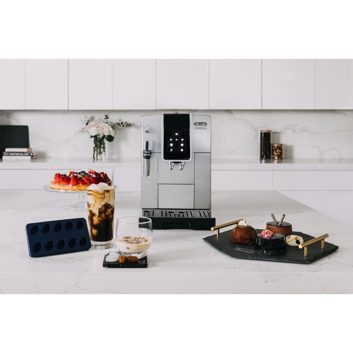 Delonghi Dinamica Stainless | Magnifica ECAM35025SB Coffee ...