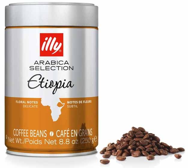 Illy Ethiopia - Single Origin Whole Bean Coffee