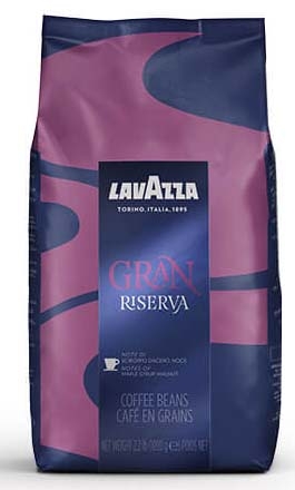 Lavazza Gran Riserva Whole Bean - 2.2 lbs per bag