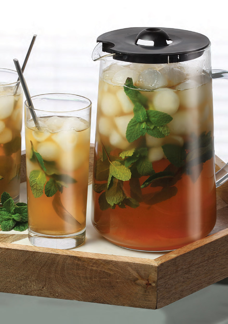 Capresso Iced Tea Pitcher 80 oz Glass Pitcher