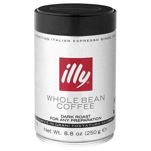 illy Whole Bean Espresso illy Dark Roast Coffee Beans