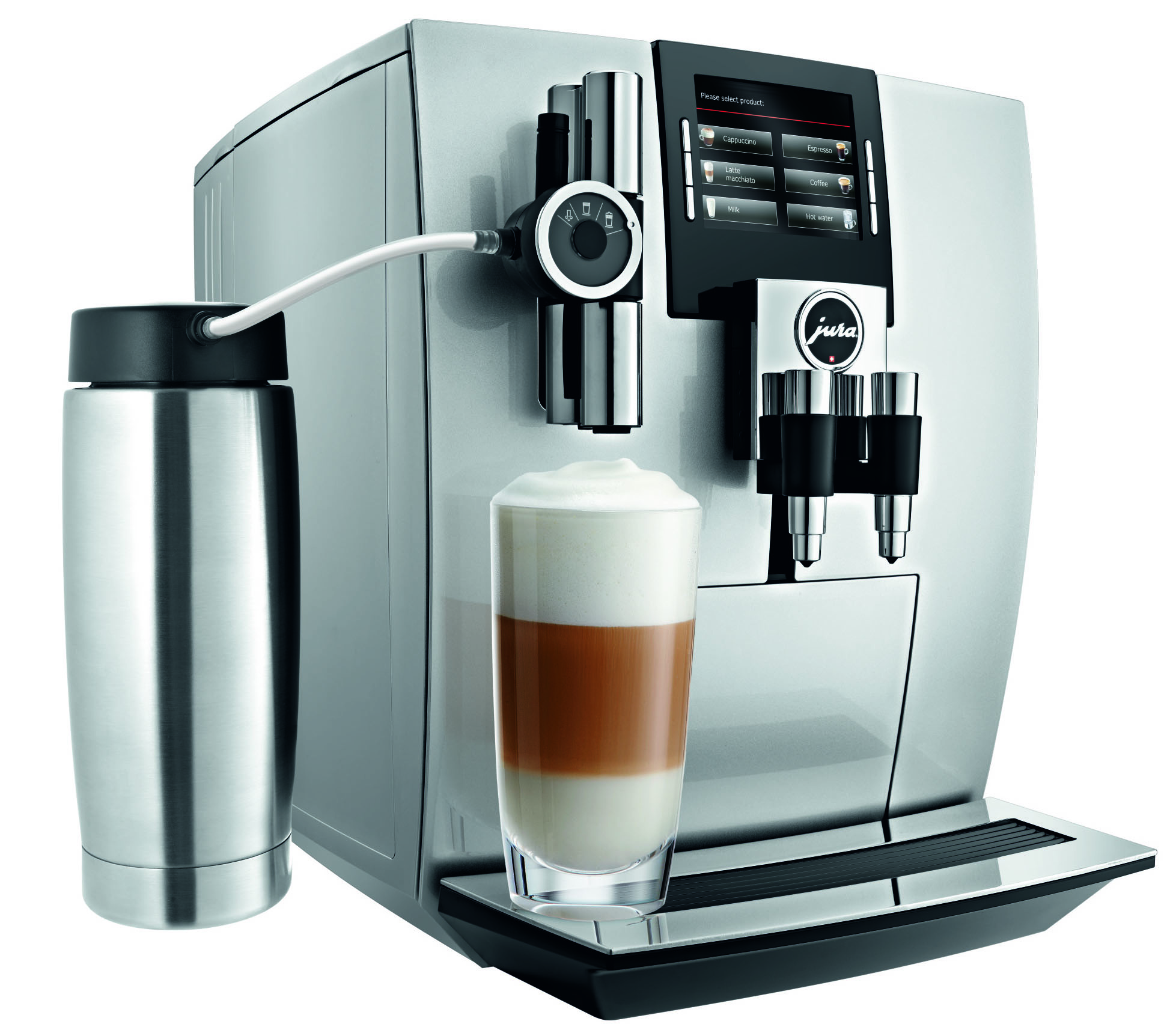 Jura Impressa J90 Silver Jura J90 Coffee Machine