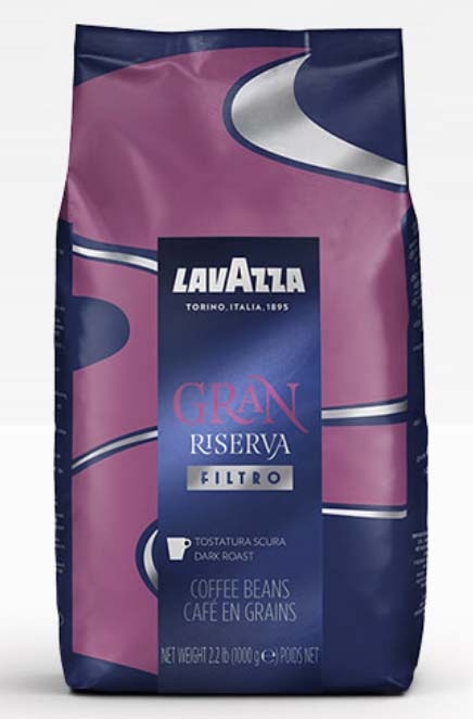 Lavazza Gran Riserva Filtro Whole Bean - 2.2 lbs per bag