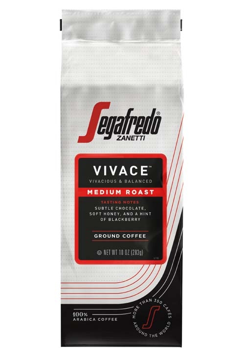 Segafredo VIVACE ground coffee 10 oz.
