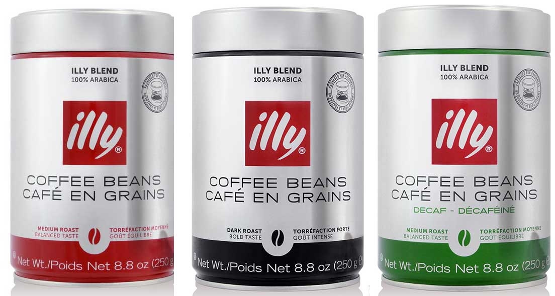 Illy espresso 3 pack Whole Bean