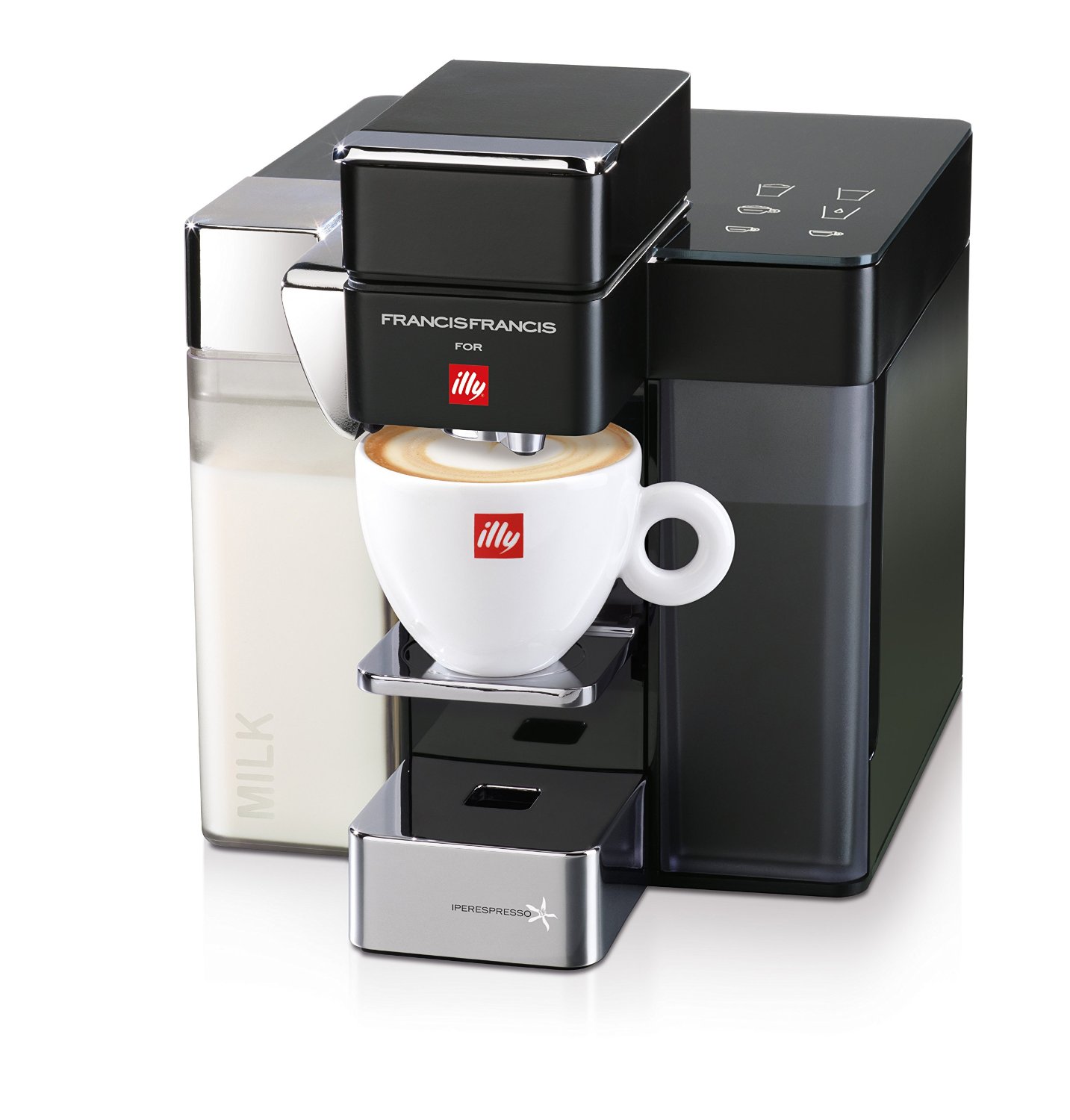 illy Francis Francis Y5 Milk illy Y5 Espresso Maker 1st in Coffee
