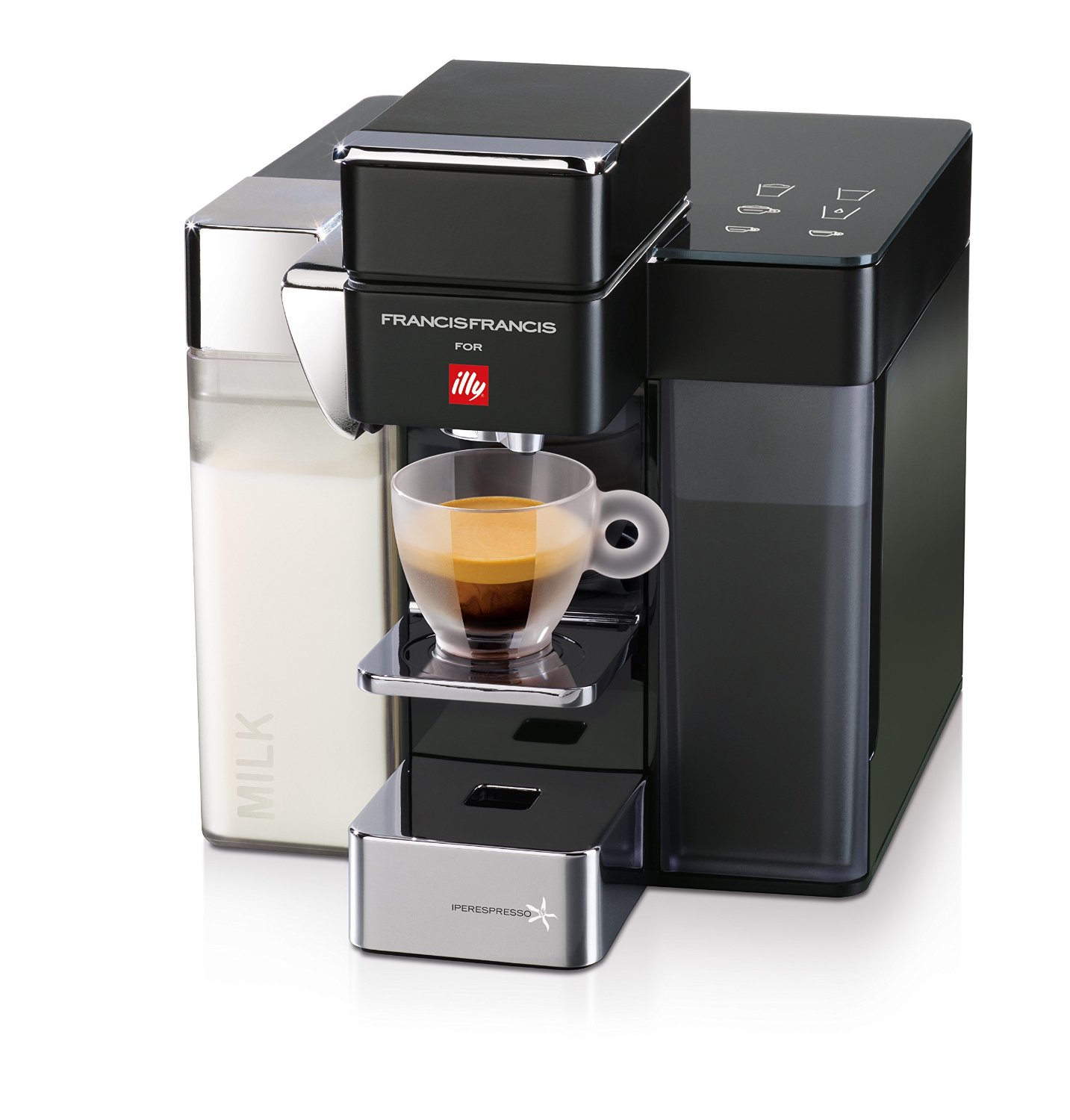 illy Francis Francis Y5 Milk illy Y5 Espresso Maker 1st in Coffee